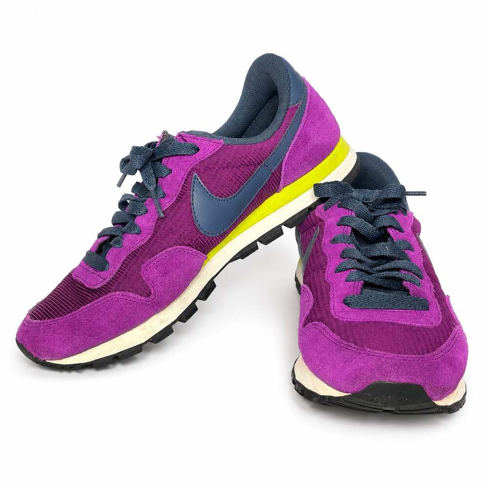 Nike Air Pegasus 83 Purple Suede Sneakers size 8 women